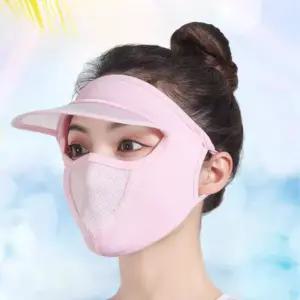 야구 모자마스크 여성 햇빛가리개 썬캡 qKz9+1Spm