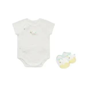 [롯데백화점]블루독베이비 IV)포니뱀부바디수트+양말SET 46170-040-01SET