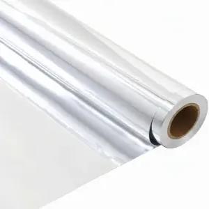 야외 실내 식물 재배용 Japard 4 x 328피트 고반사 필름 롤 텐트 따뜻한 하우스 온실 실버