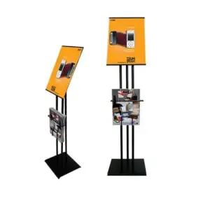 매거진랙 철제 잡지꽂이 카다로그 팜플렛 브로셔 진열 거치대