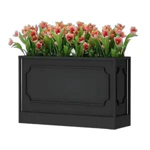 정원용 레스토랑 대형 야외 화단 마당조경 사각형