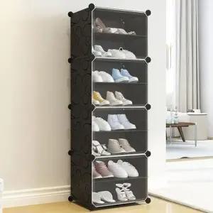 대형신발장 학원 어린이집 사무실 슈즈 정리 수납 신발장 8단