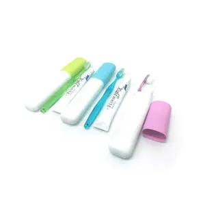 간편휴대 여행 양치세트 파스텔톤 치약칫솔세트 칫솔