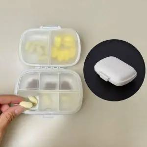 휴대용 8칸 케이스 알약통 화이트 약통