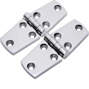 보트 주조용 솔리드 도어 힌지 해병대 316급 스테인리스 스틸 미러 연마된 헤비 듀티