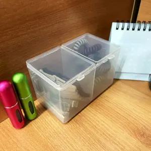 화장솜케이스 퍼프 면봉 보관함 화장솜케이스 화장솜통 솜통 면봉정리함