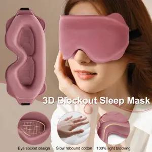 수면안대 여행용 3D 수면 마스크 눈가리개 경량 눈 Slaapmasker 야간 보조 패치