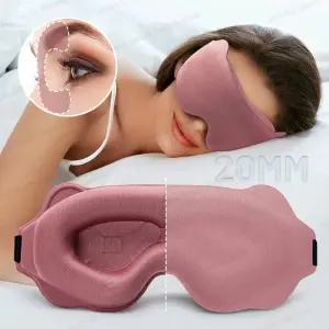 수면안대 3D 수면 마스크 보조 눈가리개 아웃 라이트 휴대용 메모리 폼 페이스 아이섀도 3