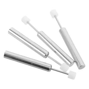 주방 및 사무실 사용을 위한 VICASKY 4PCS 쓰레기통 도어 유압 피스톤 닫힘 댐퍼 뚜껑 스프링 소프트 힌지