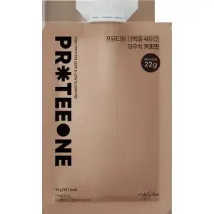 [프로티원]단백질 쉐이크 파우치 커피맛(40g x 7팩) 1박스