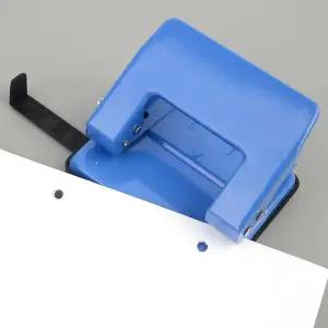 2공펀치 1개 펀칭기 블랙펀칭기 사무용 블루 블루펀칭기 블랙