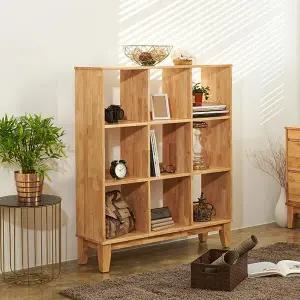 엔틱오피스 타린 1000 고무나무 3단 장식장