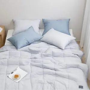 J리빙 퓨 간절기이불 Q 그레이 단품