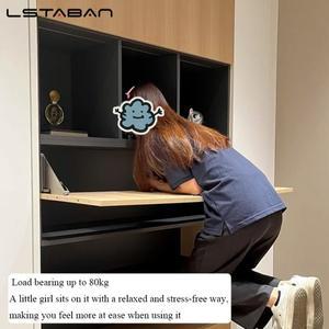 아래로 뒤집는 캐비닛 도어 지지대 80kg 스테인리스 스틸 브래킷 책상 플립 테이블 상판 연결 풀다운 힌지