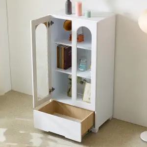 [롯데백화점]미아트 라벨라M 가우이 600 유리 서랍 장식장