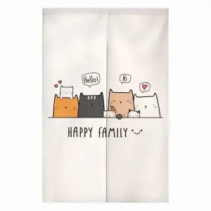 동물 가림막 커튼 공간분리 중문 방문 가리개 현관 문가림막 주방 베란다 창문 커튼