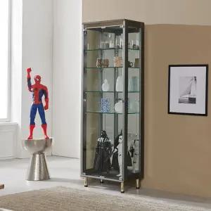 모던라인 미타리움 C형 600 5단 유리 장식장