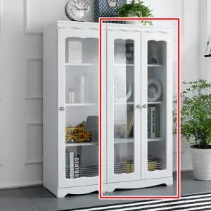 라벨라M 핸즈 1300 유리문 장식장