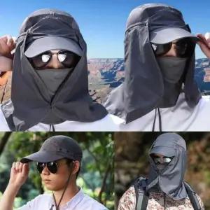 남녀 공용 마스크 그날막 썬캡 하이킹 모자 단체 선물