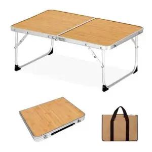 캠핑롤테이블 차박 캠핑용 접이식 테이블 야외 미니 휴대용 탁자