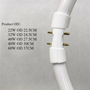 T5 원형 4핀 삼색 튜브 IEC 표준 22W/40W/60W 형광 링 전구 측면당 2핀