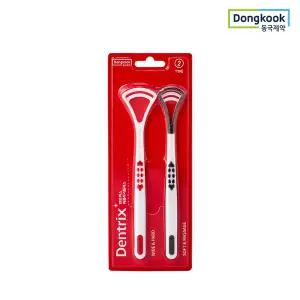 동국제약 덴트릭스 혀클리너 플러스 설태제거 구취 입냄새제거 2개입