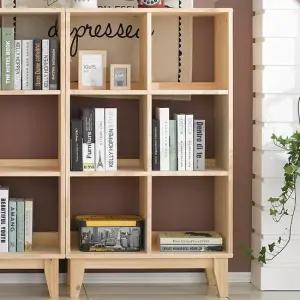 리즈빌 포리 편백원목 700 6칸 장식장