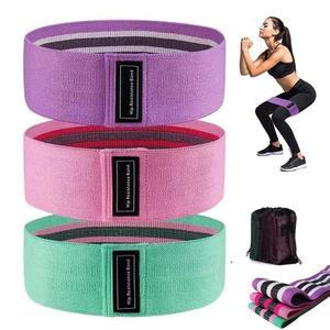 운동을 위한 저항 밴드, 부티 레그용 스트레칭 운동 밴드 3종 세트, 요가 스타터 세트용 필라테스, 고관절 황반 세트