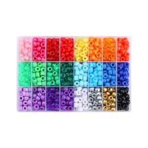 맘아트 큰구멍 비즈 구슬 24색 혼합