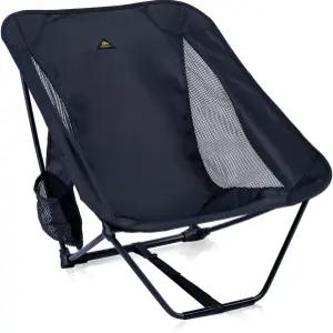 림 로우 초경량 컴팩트 캠핑 접이식 의자(사이드 포켓 및 캐리백 )(블랙)