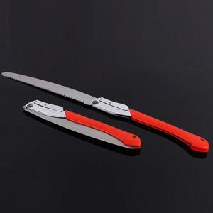 망간 강철 접이식 로깅 톱 16인치(목재 트리밍 분기 절단용 안전 잠금 장치 포함)