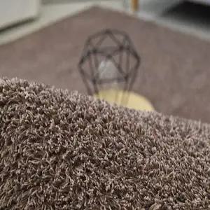 슈마켓 사계절 샤기 러그 카페트 투톤브라운195X250