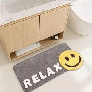극세사 화장실 발 매트 러그 욕실 발 매트 현관 인테리어