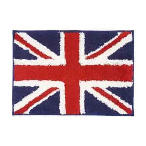 유니언잭 플래그 극세사 현관 욕실 주방 발매트 50x30