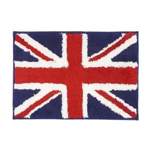 주방 발매트 욕실 유니언잭 현관 플래그 50x30 극세사