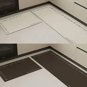 주방 욕실 규조토 발 매트 롱 숏 2종 세트 규조토주방매트