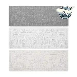 앤티크 스타일 잉카 패턴 발매트 주방 욕실 씽크대매트 부엌매트