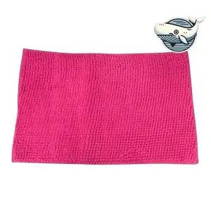 부드러운 초극세사 발매트 주방 욕실용 핑크