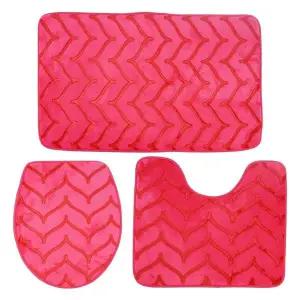 순면매트 발매트 3P 세트 욕실용