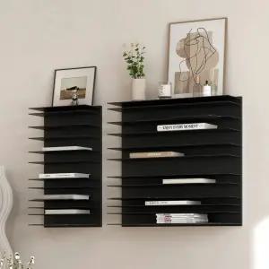 침실 책장 인테리어 벽걸이 벽 페이퍼백월시스템