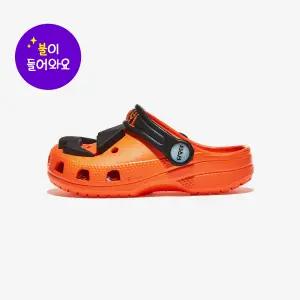 크록스 클래식 잭오랜턴 라이트 클로그 토들러 - ORANGE 2121550