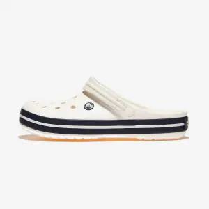 크록스 크록밴드 클로그 - 화이트/화이트/NAVY 2121575