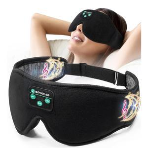 부트랩 블루투스 수면 마스크, 헤드폰이 포함된 사이드 슬립러용 헤드폰 여행 요가, 발렌타인 데이 어머니의 생일 크리스마스를 위한 멋진 테크 가젯 특별한 선물