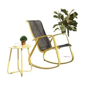 북유럽 인테리어 카페 거실 흔들의자 발코니