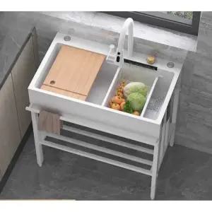 간이싱크대 소형 탕비실 주방 베란다 원룸