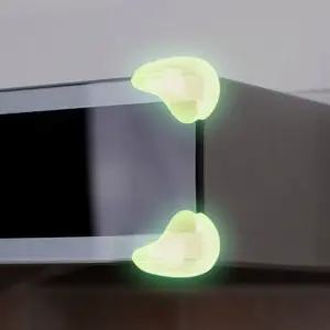 (야광 12개입 라운드형) 모서리 보호대/가구/코너/책상/커버/모서리캡/쿠션/안전/보호캡/테이블/코너캡