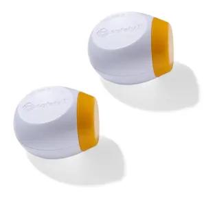 안전 1단계 탐색용 접착식 자석 잠금 키 추가 2개 흰색