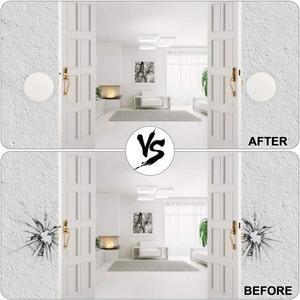 도어 스톱 북유럽 안전 용품 실리콘 자체 접착 벽 보호 버퍼 플러그 소음기 홈