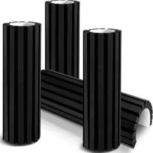 4팩 차고 벽 보호대 주차용 블랙 폼 범퍼 기둥 코너 가드 주차장용 패딩블랙