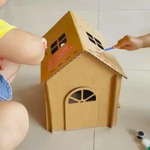 진심글로벌 우체통만들기 종이 만들기 편지함 미니